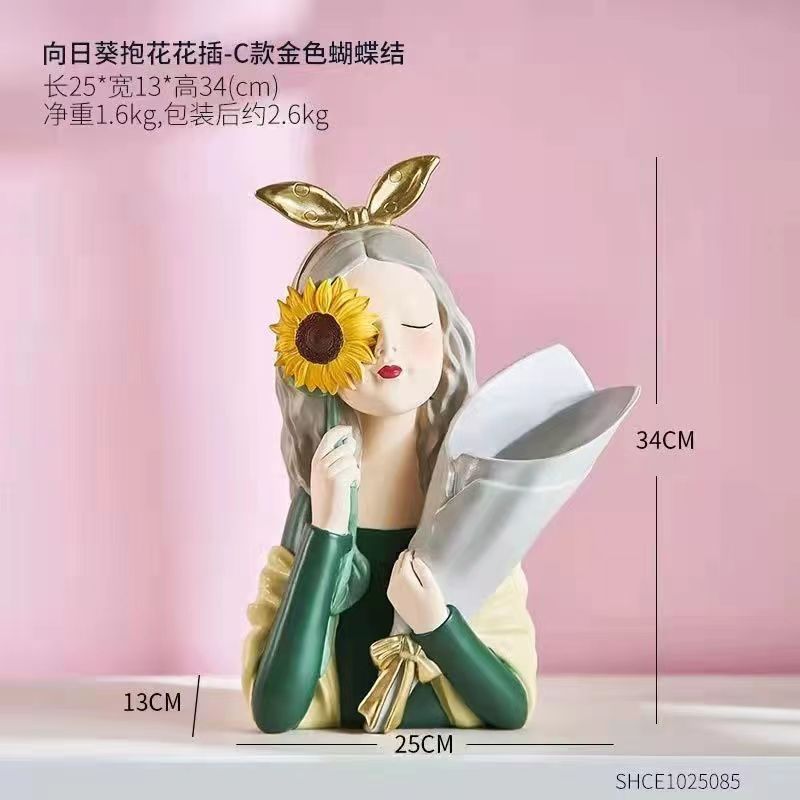 Nordic Style Creative Cartoon Decor for Living Room