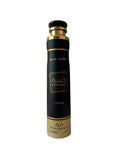 Désodorisant Khamrah 300 ml par Lattafa Perfumes Spray Parfum d'ambiance arabe 10,14 onces (Lot de 1) Noir