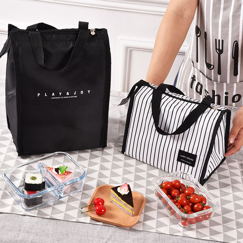 Fashionable Mini Insulated Lunch Bag for Picnics