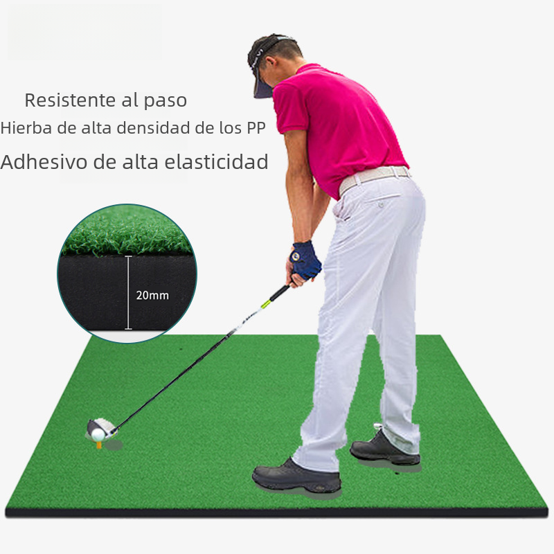 High Elastic Portable Golf Practice Hitting Mat