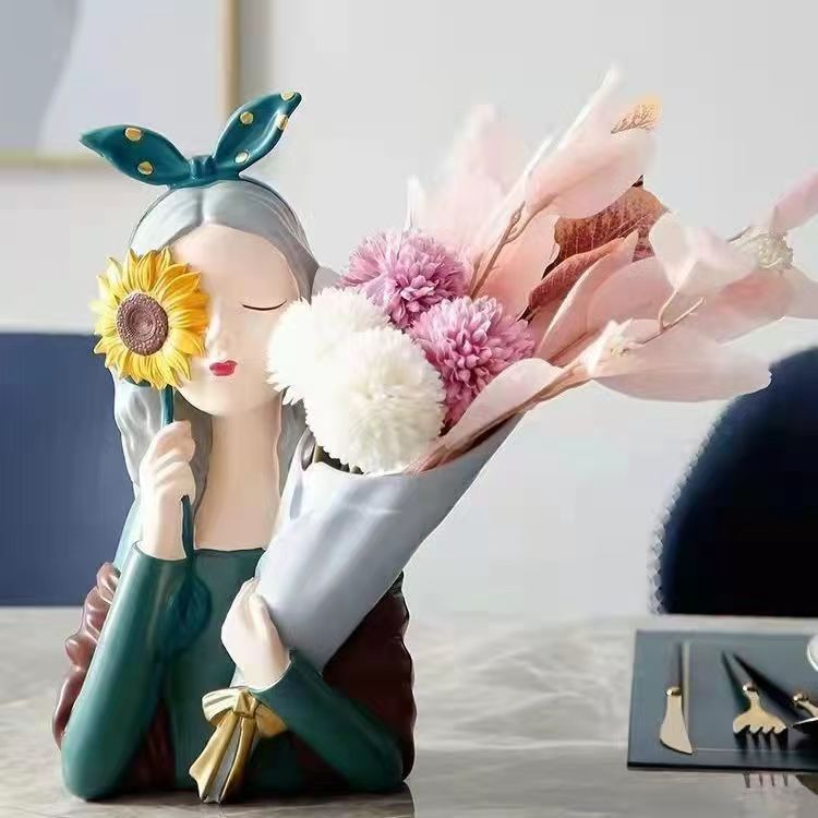 Nordic Style Creative Cartoon Decor for Living Room