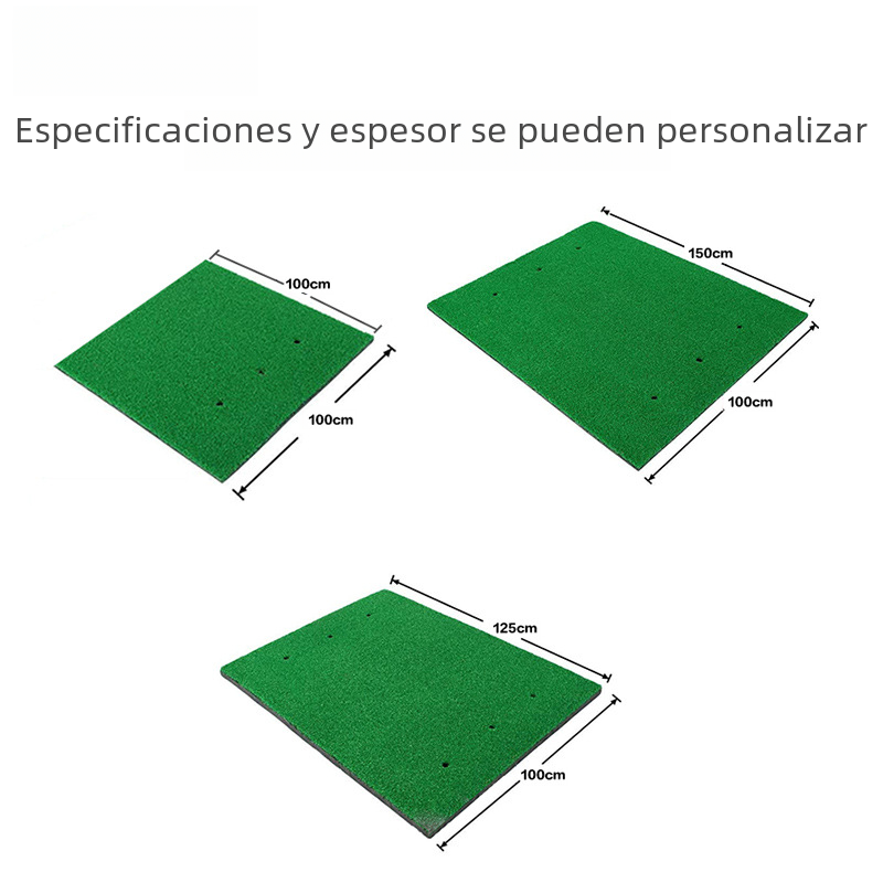 High Elastic Portable Golf Practice Hitting Mat
