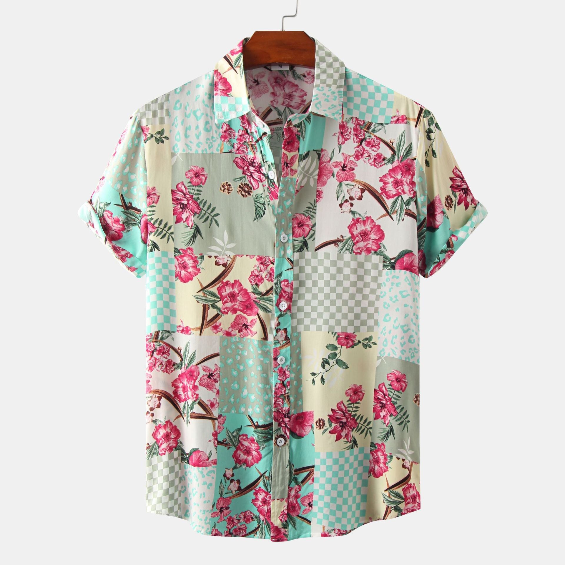 Men's Floral Short Sleeve Shirt - Summer 2022 Collection