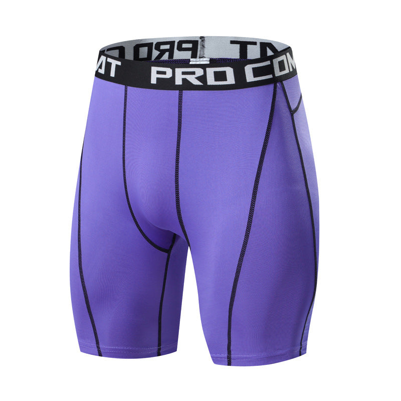 Men's Tight Fit Pro Training Running Shorts (Quick-Dry)