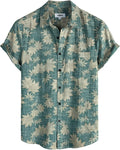 Men's Tropical Hawaiian Short Sleeve Shirt