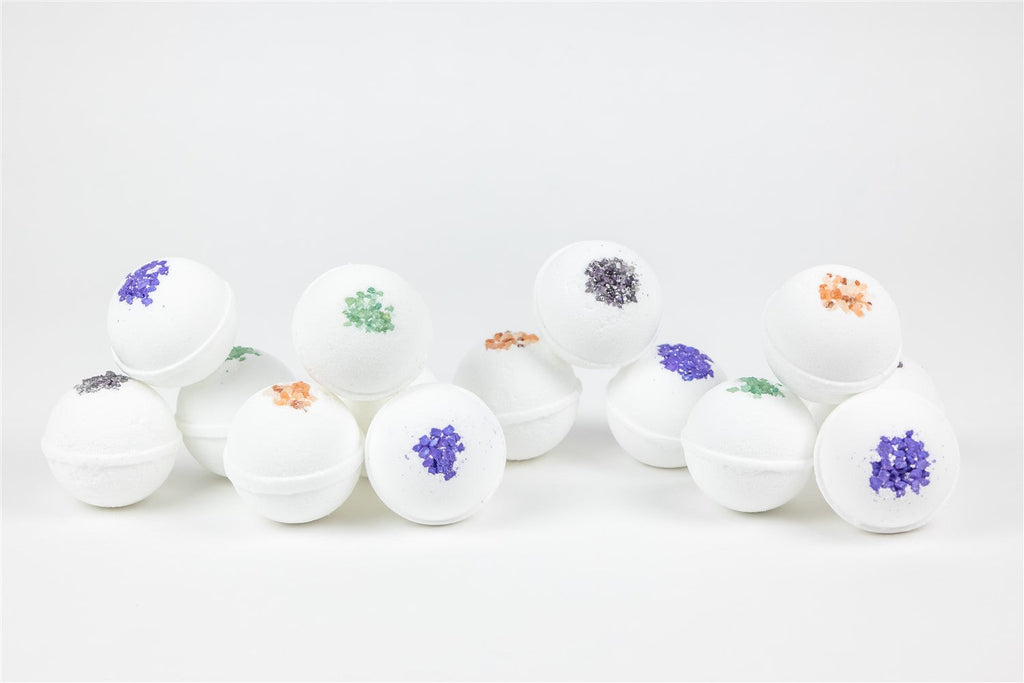 Bath Bombs and Shower Steamers Gift Set, Relaxing Natural Bath Gift Box