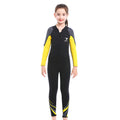 Boys' Thickened Long Sleeve Sunscreen Surf Suit