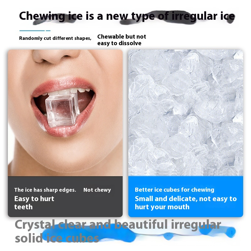 Compact 16kg Automatic Ice Crusher