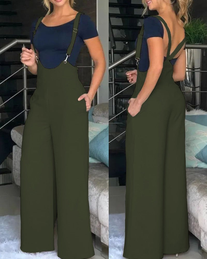 2024 Summer New Women's Overalls - Cross-Border Fashion
