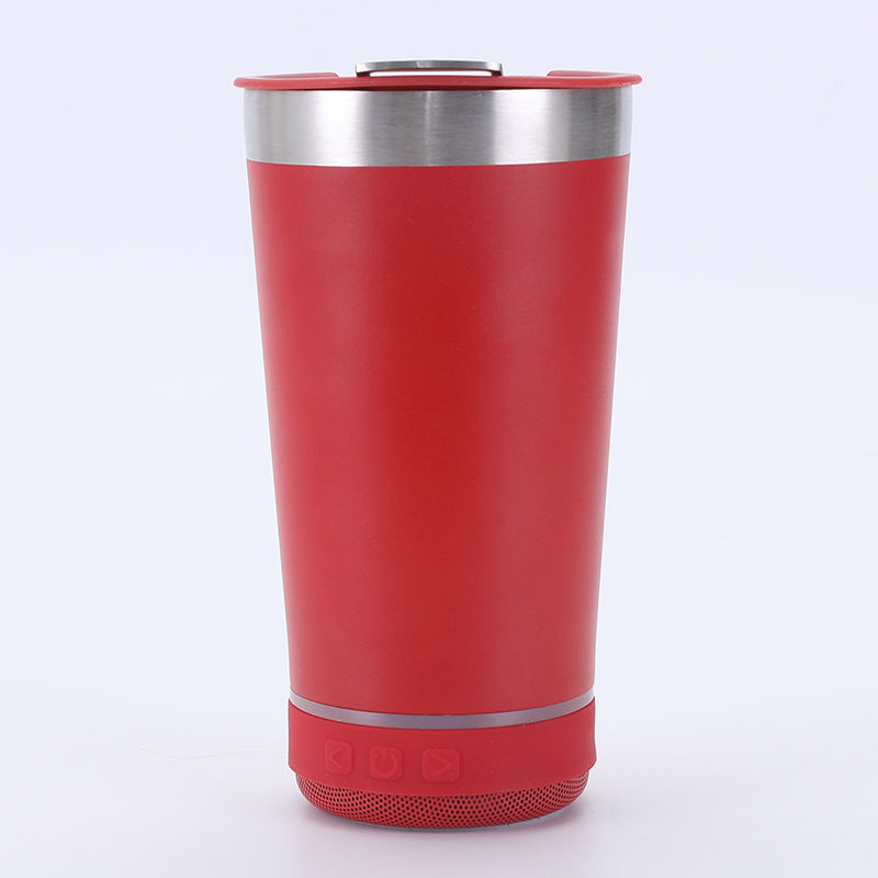 20oz Stainless Steel Travel Mug with Bluetooth Speaker