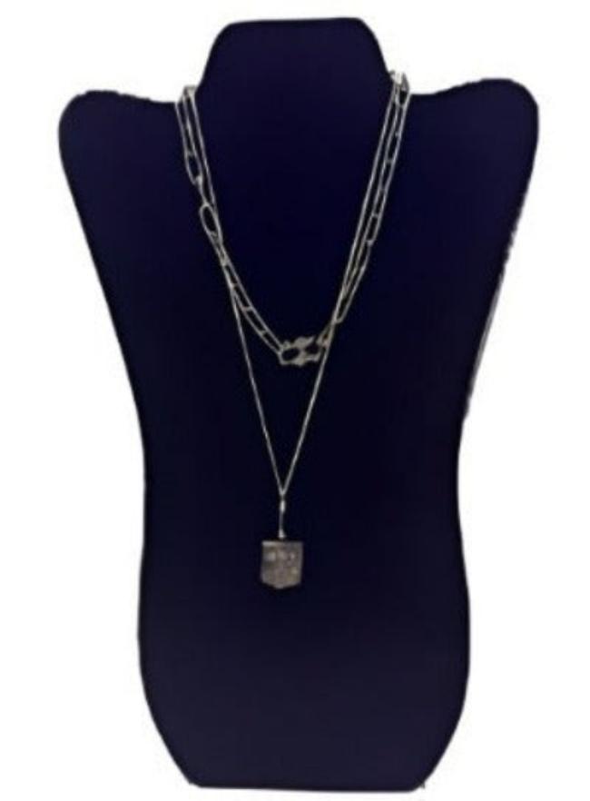 Silver Lux Pendant Necklace