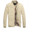 2020 Fall Men's Baseball Collar Jacket - Slim Fit