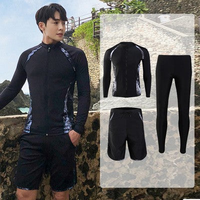 Quick-Dry Sunscreen Surfing Wetsuit Set for Couples