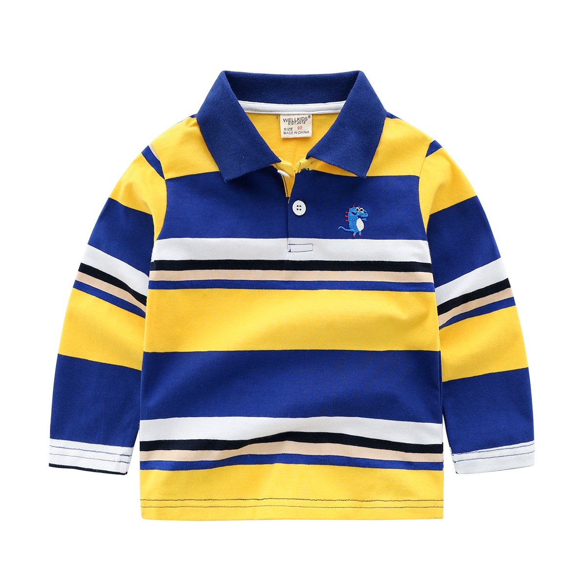 Boys Striped Long Sleeve T-Shirt