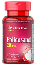 Puritans Pride Policosanol 20 mg-60 Softgels