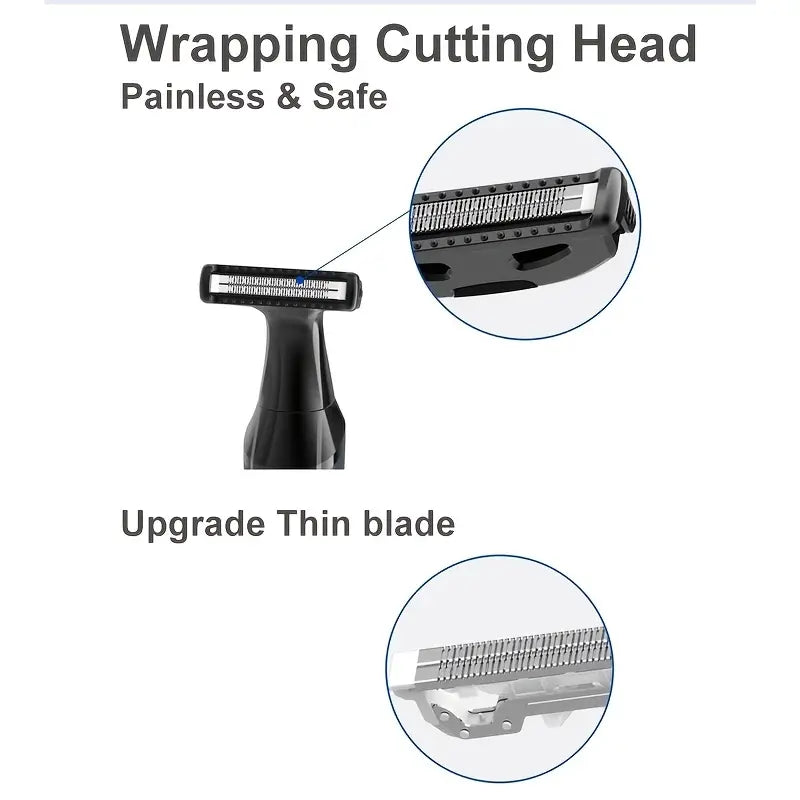 2-in-1 Women's Electric Shaver & Bikini Trimmer