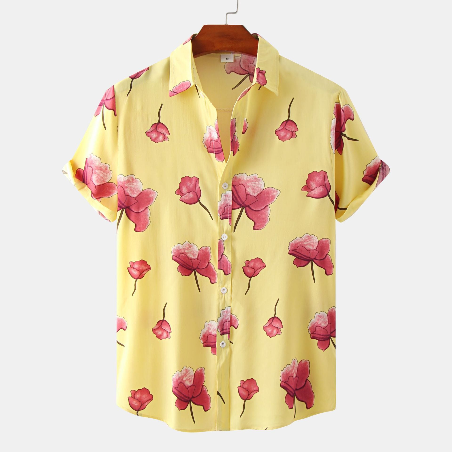 Men's Floral Short Sleeve Shirt - Summer 2022 Collection