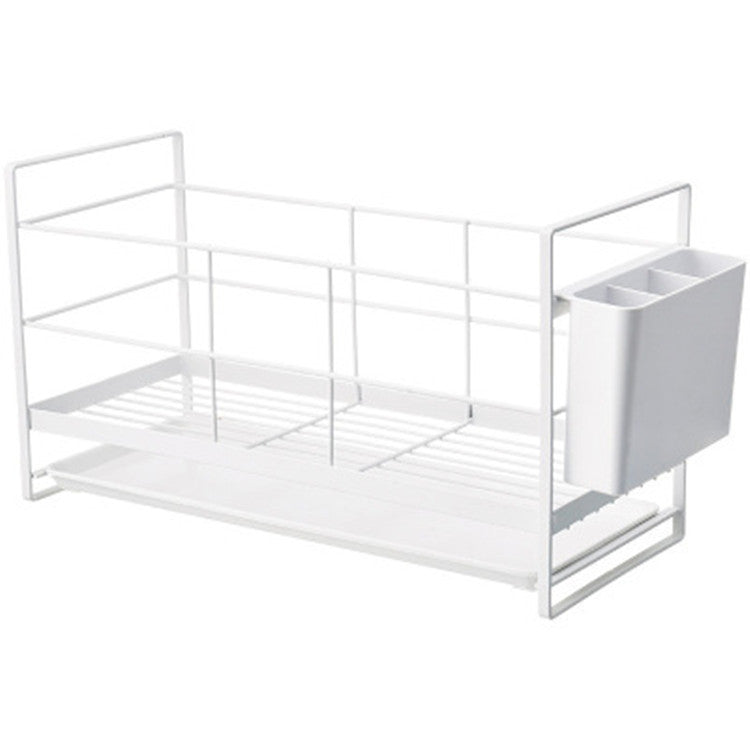 Drain Dish Rack for Kitchen Dishes and Tableware Storage
