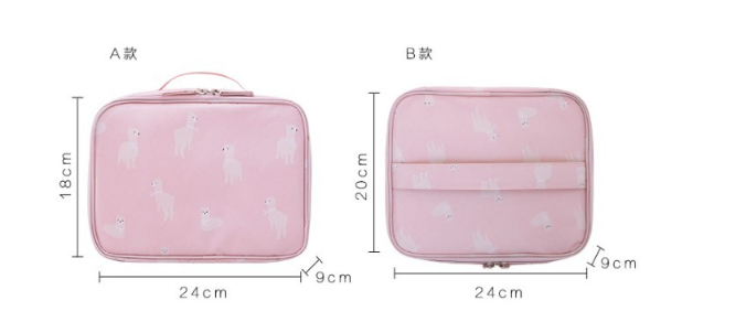 Portable Travel Makeup Bag for Cosmetics and Toiletries