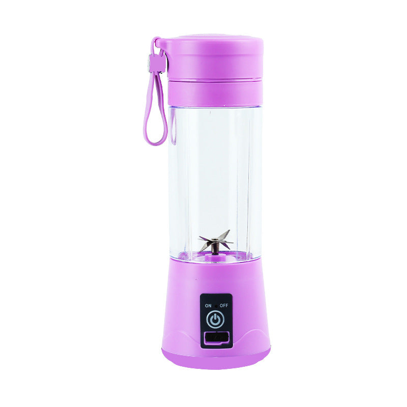 USB Rechargeable 380ml Portable Juicer Cup - Black