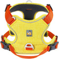 Hug Pets Harnais pour chien anti-traction avec sangles réglables au niveau du cou et de la poitrine pour petits et moyens chiens, harnais de gilet pour chiot facile à promener (cou : 24-35 cm, poitrine : 36-49 cm) XXS – Jaune macaron