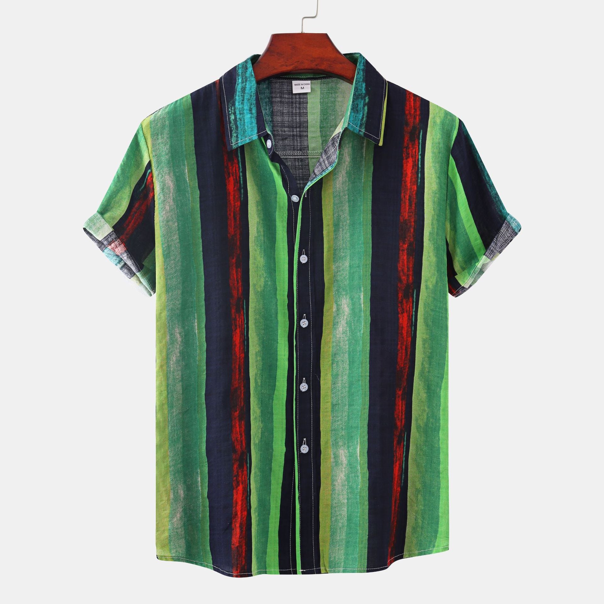 Men's Floral Short Sleeve Shirt - Summer 2022 Style