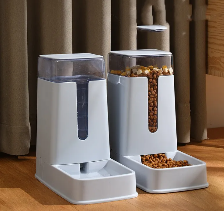 Pet Double Bowl Automatic Feeder