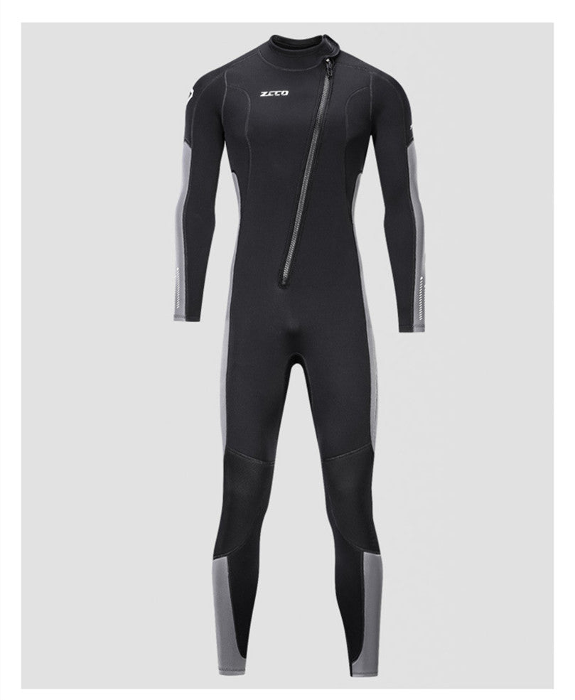 Men's One-Piece Wetsuit for Warm Surfing
