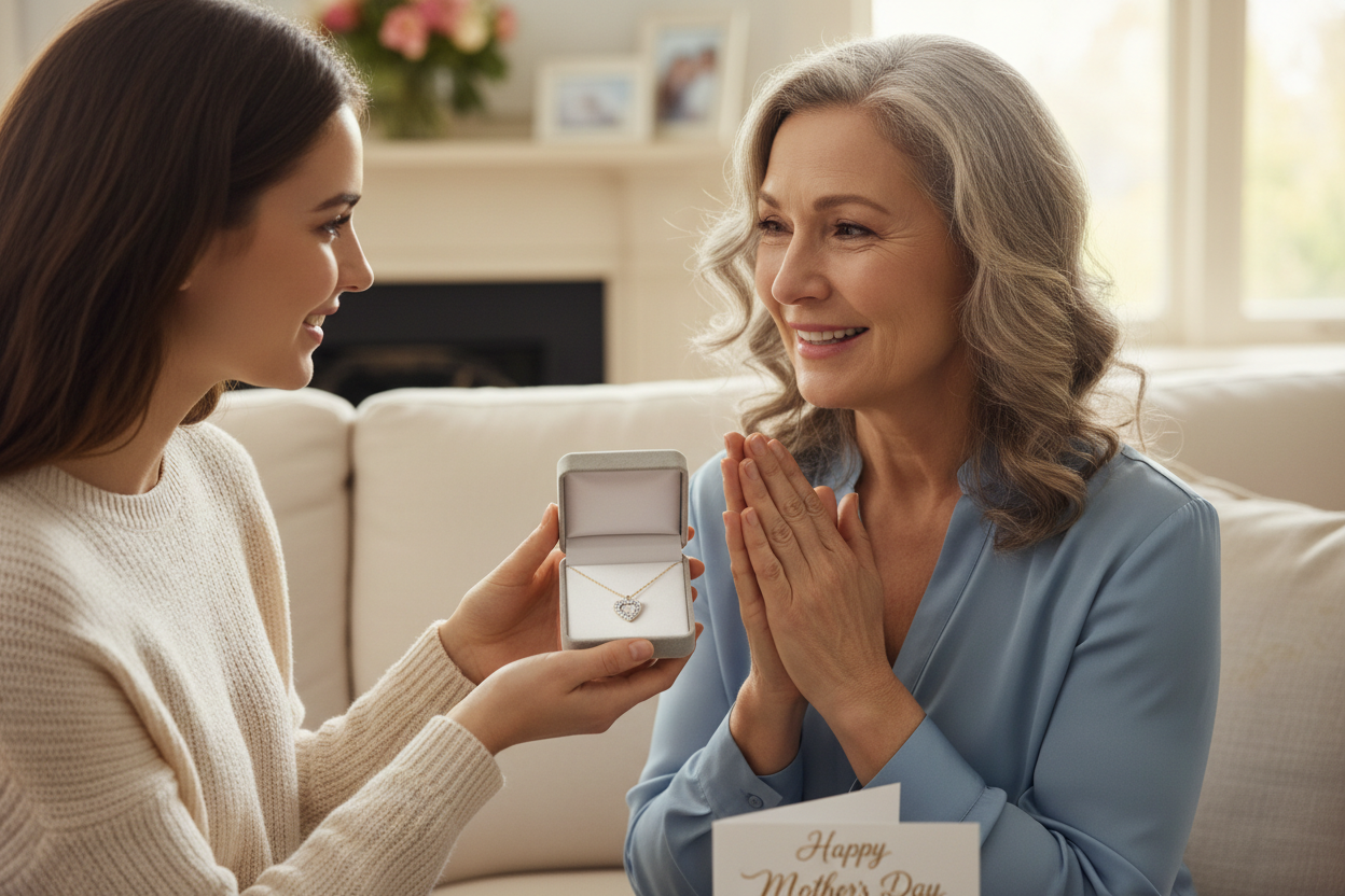 RIVIKO Heart August Birthstone Necklaces Gifts for Women 925 Sterling Silver Love Heart Pendant Necklace Mothers Day Valentines Christmas Birthday Jewelry Gifts for Her Mom Wife