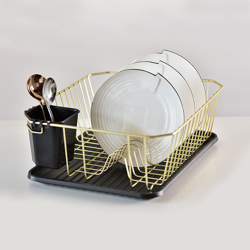 North Rail Dish Rack and Kitchen Shelf Organizer