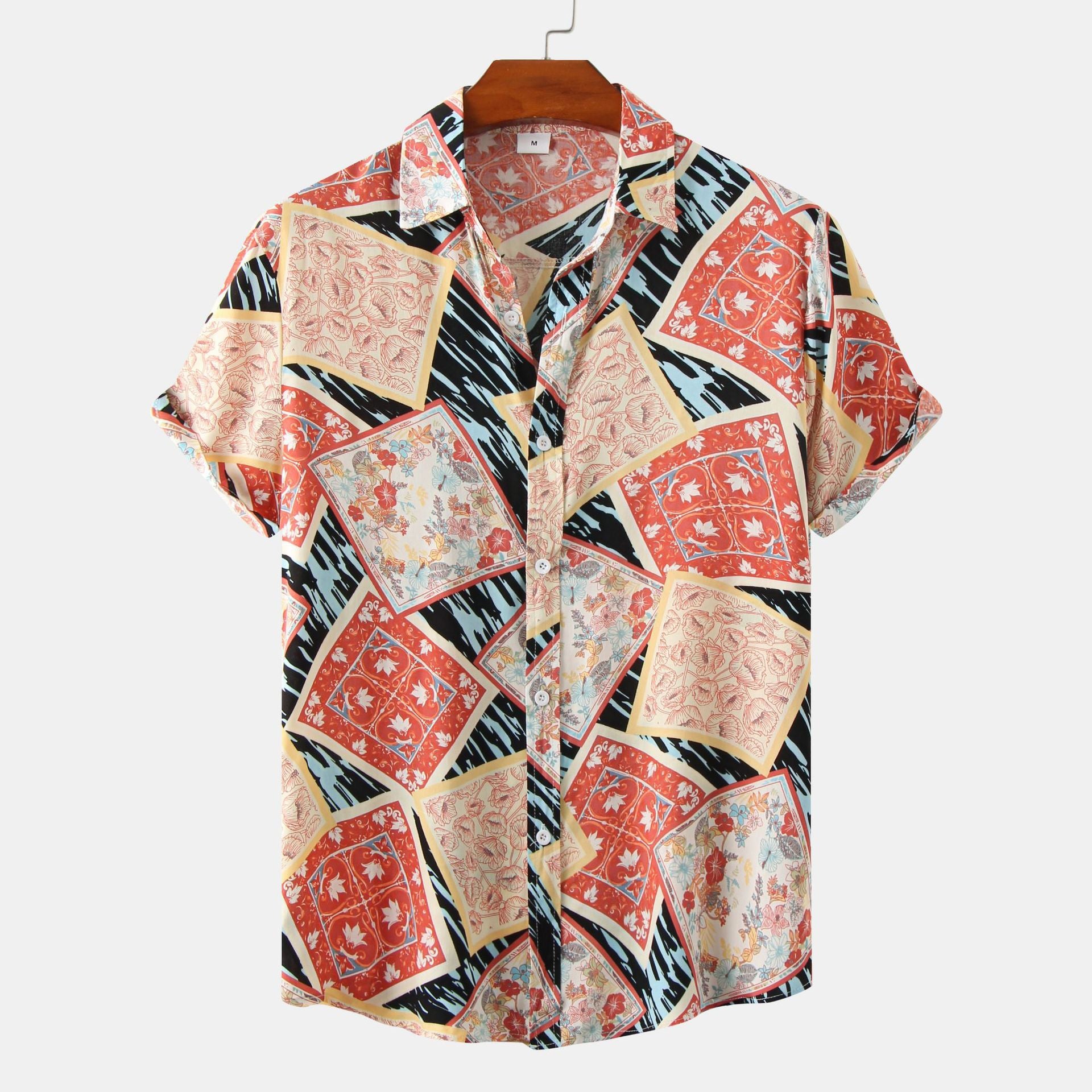 Men's Floral Short Sleeve Shirt - Summer 2022 Collection