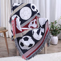 Dulcis American Style Thick Knit Blanket for Sofas