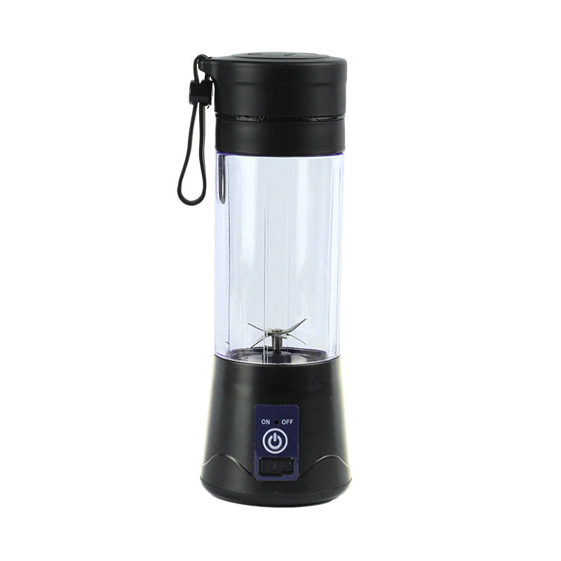 USB Rechargeable 380ml Portable Juicer Cup - Black