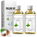 Cocofresha Pulling Oil Pure Organic Coconut Oil Pulling 4 Oz Mint Flavor Cocofresha Pulling Oil for Teeth and Gums Coco Fresha Powerful Organic Coconut Peppermint Pulling Oil