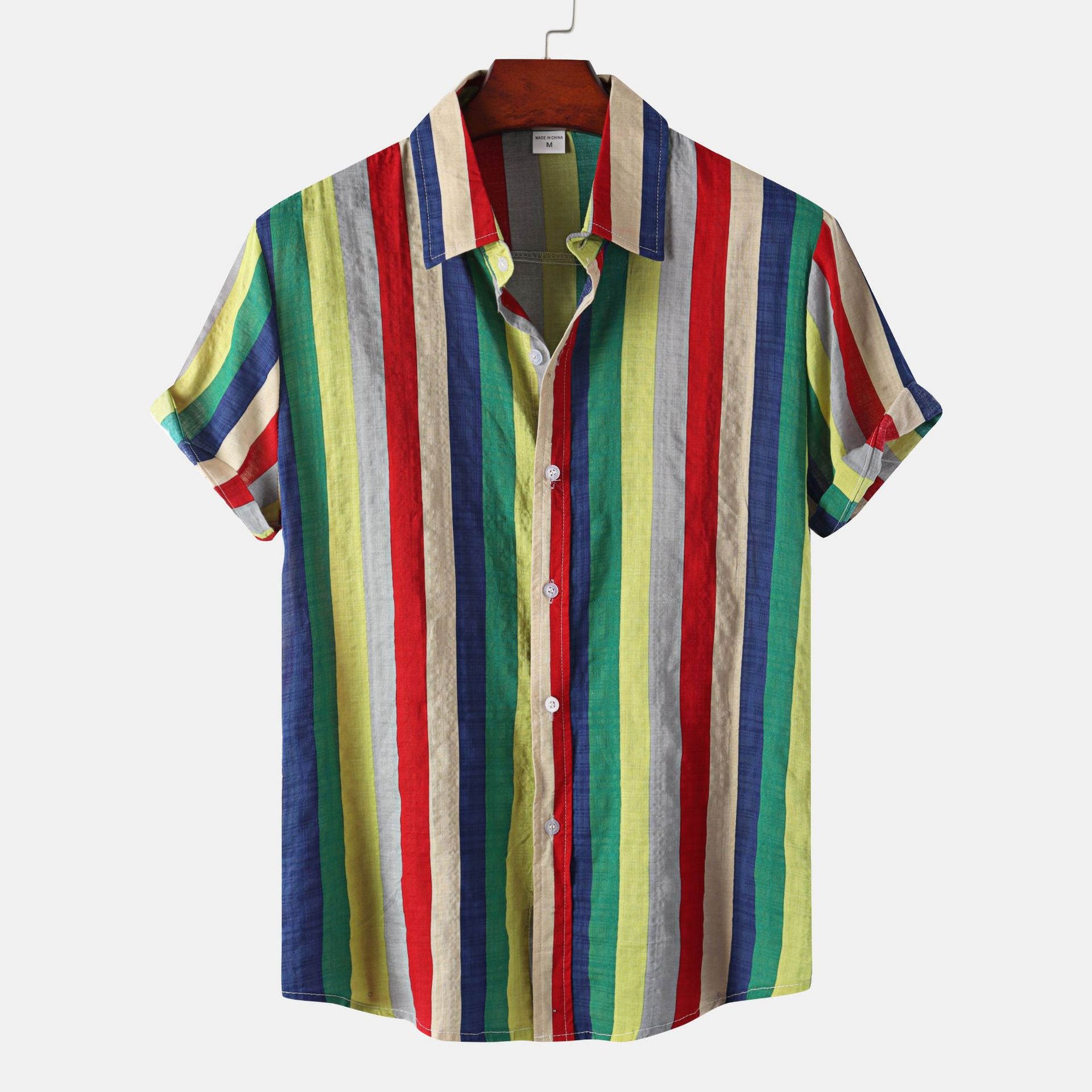 Men's Floral Short Sleeve Shirt - Summer 2022 Style