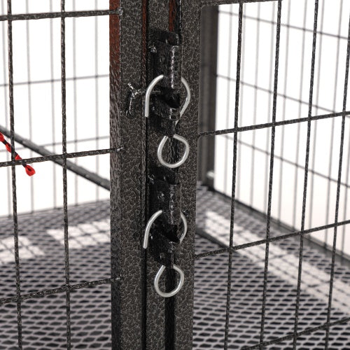 Cages pour animaux à 4 niveaux, Cages pour chats avec échelles, Cages pour lapins