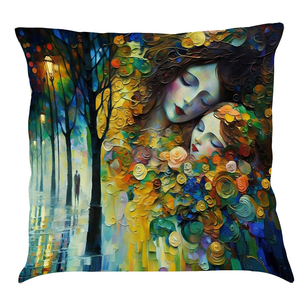 Cotton and Linen Decorative Cushion Cover