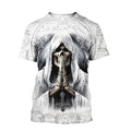 Funny Casual Skull Graphic T-Shirts for Men - Oversized