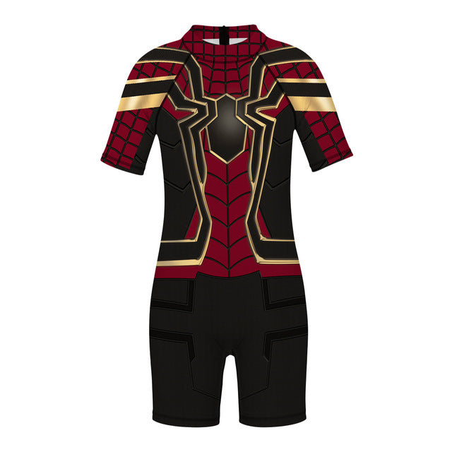 Children's Dazzling Hero Print Swimsuit (One-Piece)