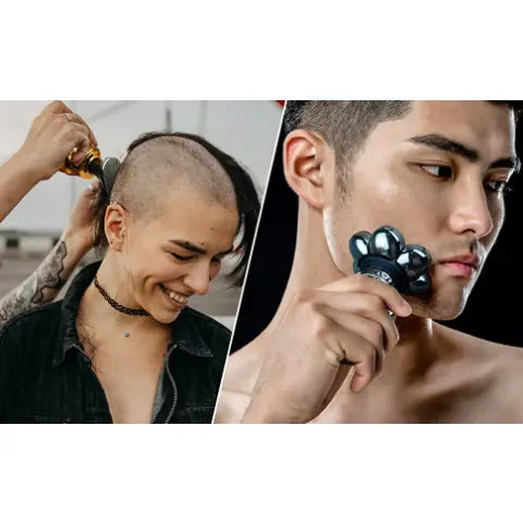 LARGNER 5-in-1 Electric Razor and Beard Trimmer