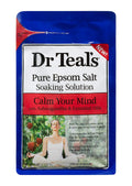 Teals Pure Epsom Salt Soak Calm Your Mind Ashwagandha 3 Lbs (Pack of 2) Product package may vary