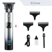 Cordless Men's Hair Trimmer with Zero Gap T Blade