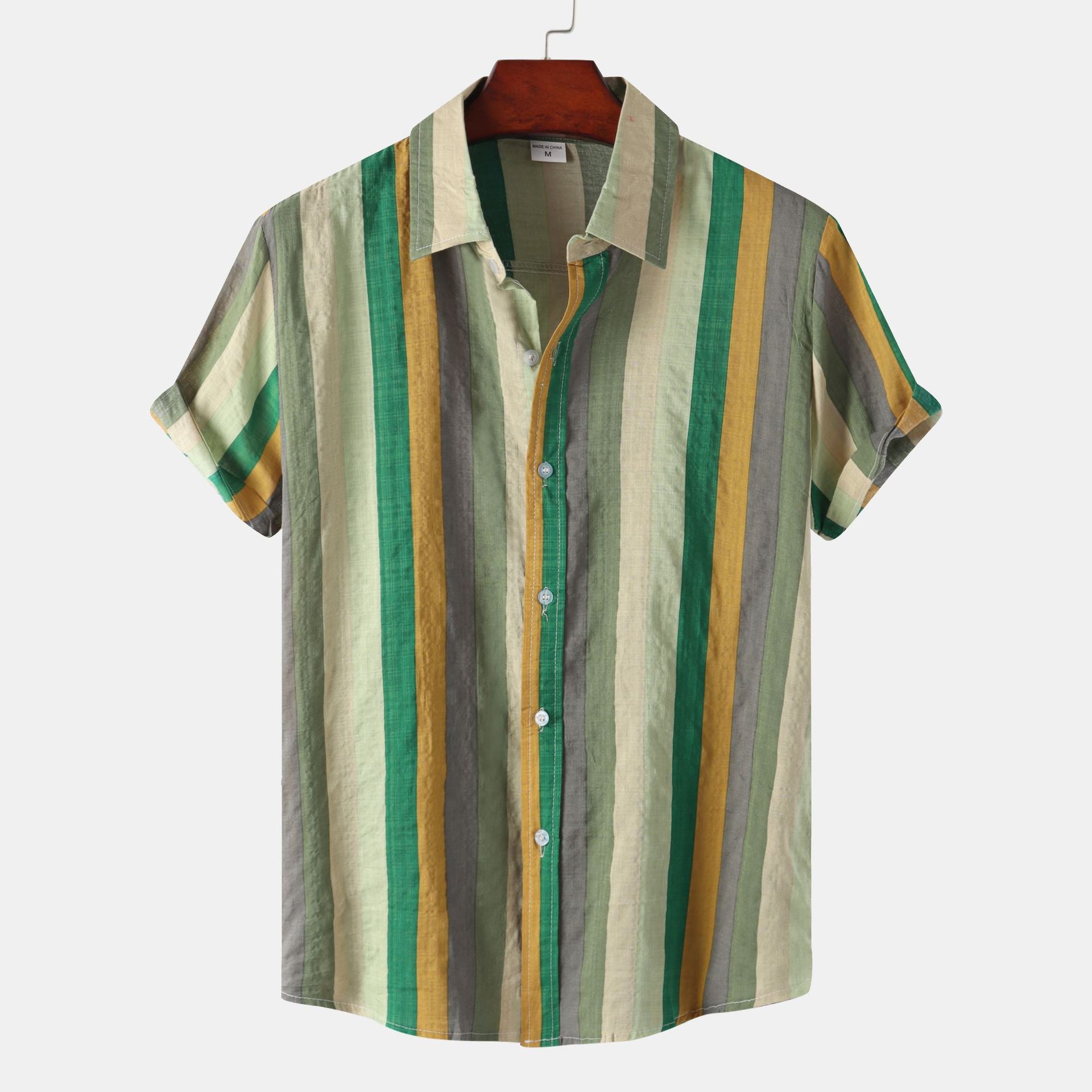 Men's Floral Short Sleeve Shirt - Summer 2022 Style