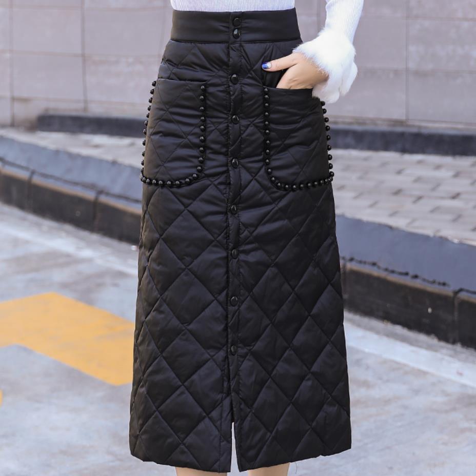 Ladies Down Cotton Skirt