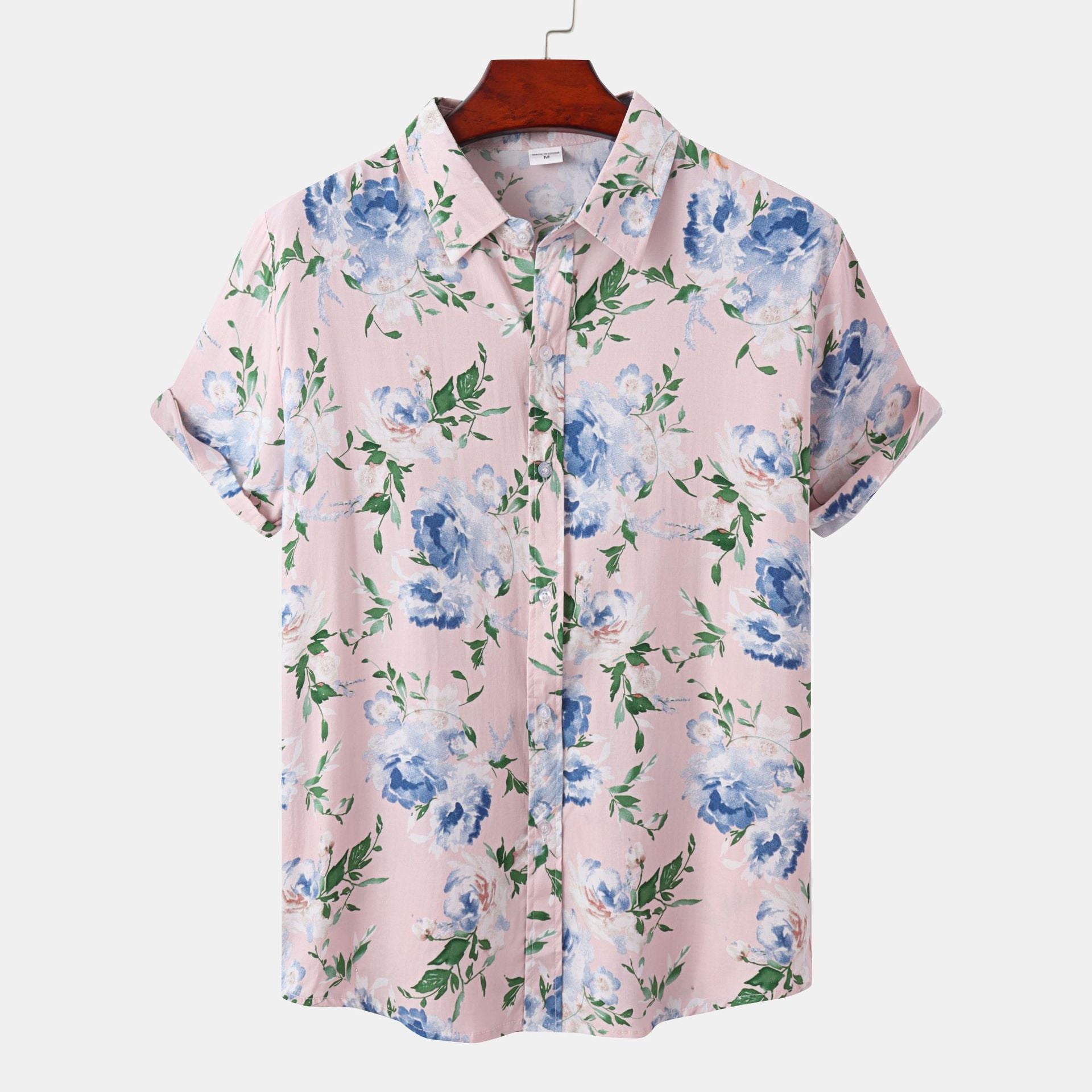 Men's Short Sleeve Floral Hawaiian Shirt 2022 Collection
