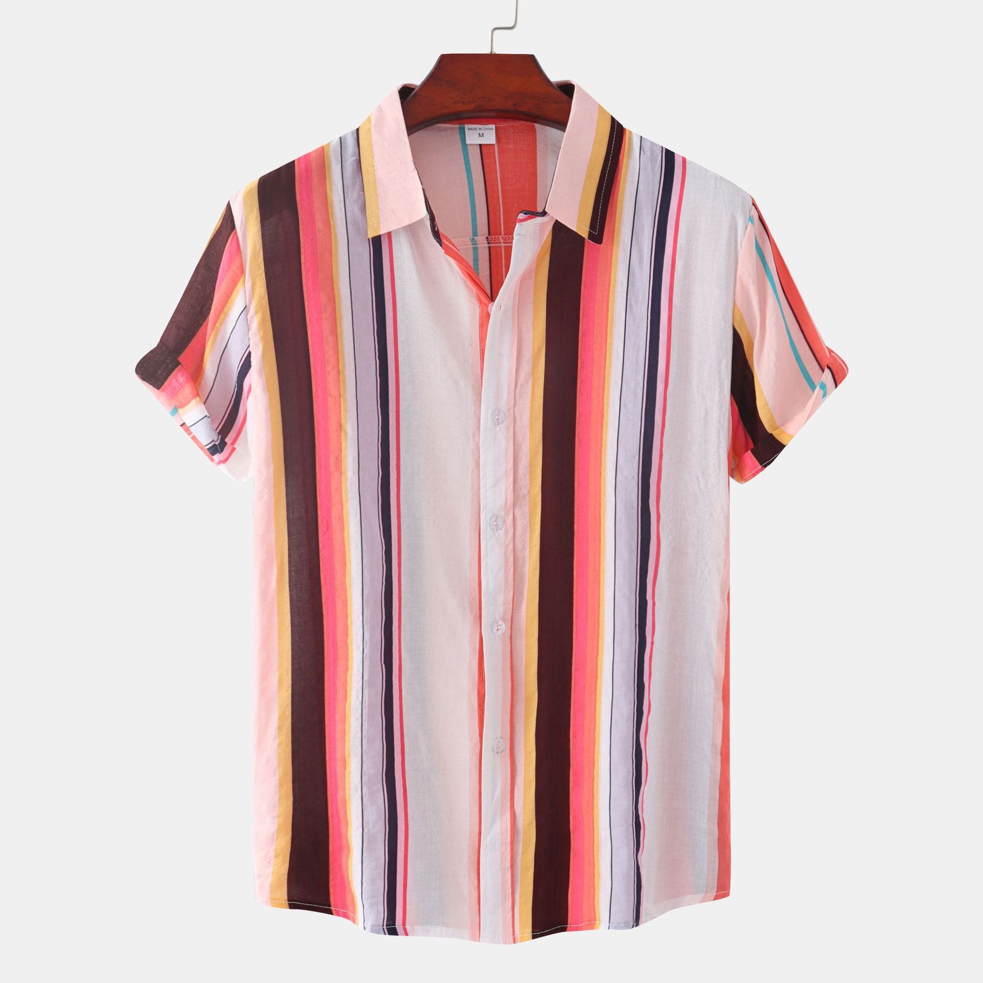 Men's Floral Short Sleeve Shirt - Summer 2022 Style