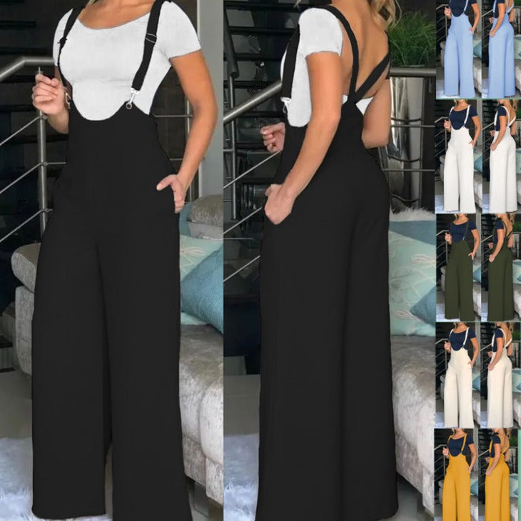 2024 Summer New Women's Overalls - Cross-Border Fashion