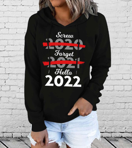 Ladies Pullover Drawstring Sweatshirt