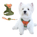 CHUNFENGX No Pull Dog Harness and Leash Set Front Clip Dog Harness Medium Sized Dog Training Harness Easy Walk Dog Harness for Small Medium Dog Harness (Green XS)