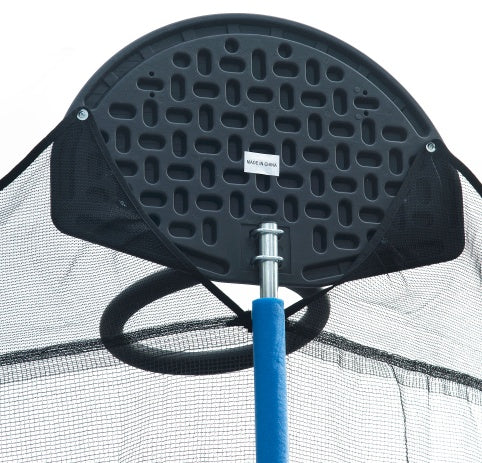 14FT Trampoline For Adults Kids With Basketball Hoop, Outdoor Trampolines W  Ladder And Safety Enclosure Net For Kids And Adults,Double-side Color Cover